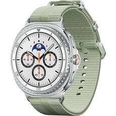 Galaxy Watch8 Classic | 46 мм | White | Athleisure/Sage | M/L, Размер: 46 мм, Цвет: White, Тип ремешка: Athleisure, Цвет ремешка: Sage, Размер ремешка: M/L, Подключение часов: Bluetooth / Wi-Fi